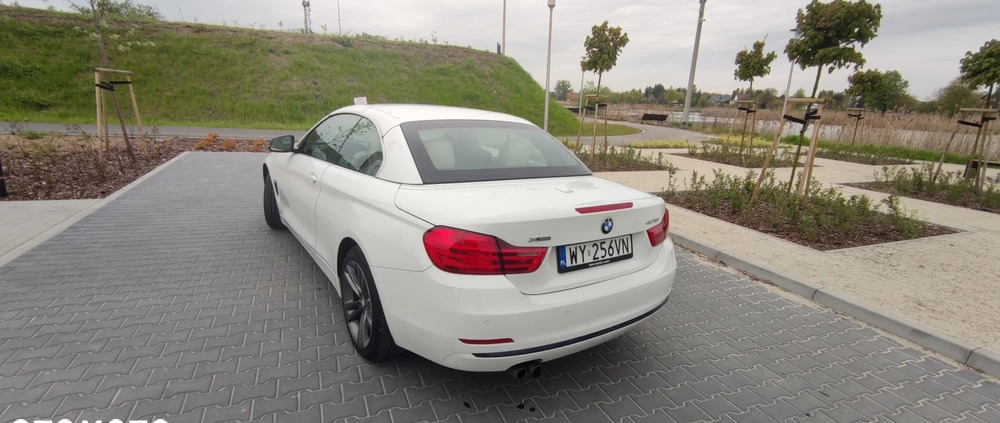 BMW Seria 4 cena 77900 przebieg: 189000, rok produkcji 2014 z Błonie małe 631